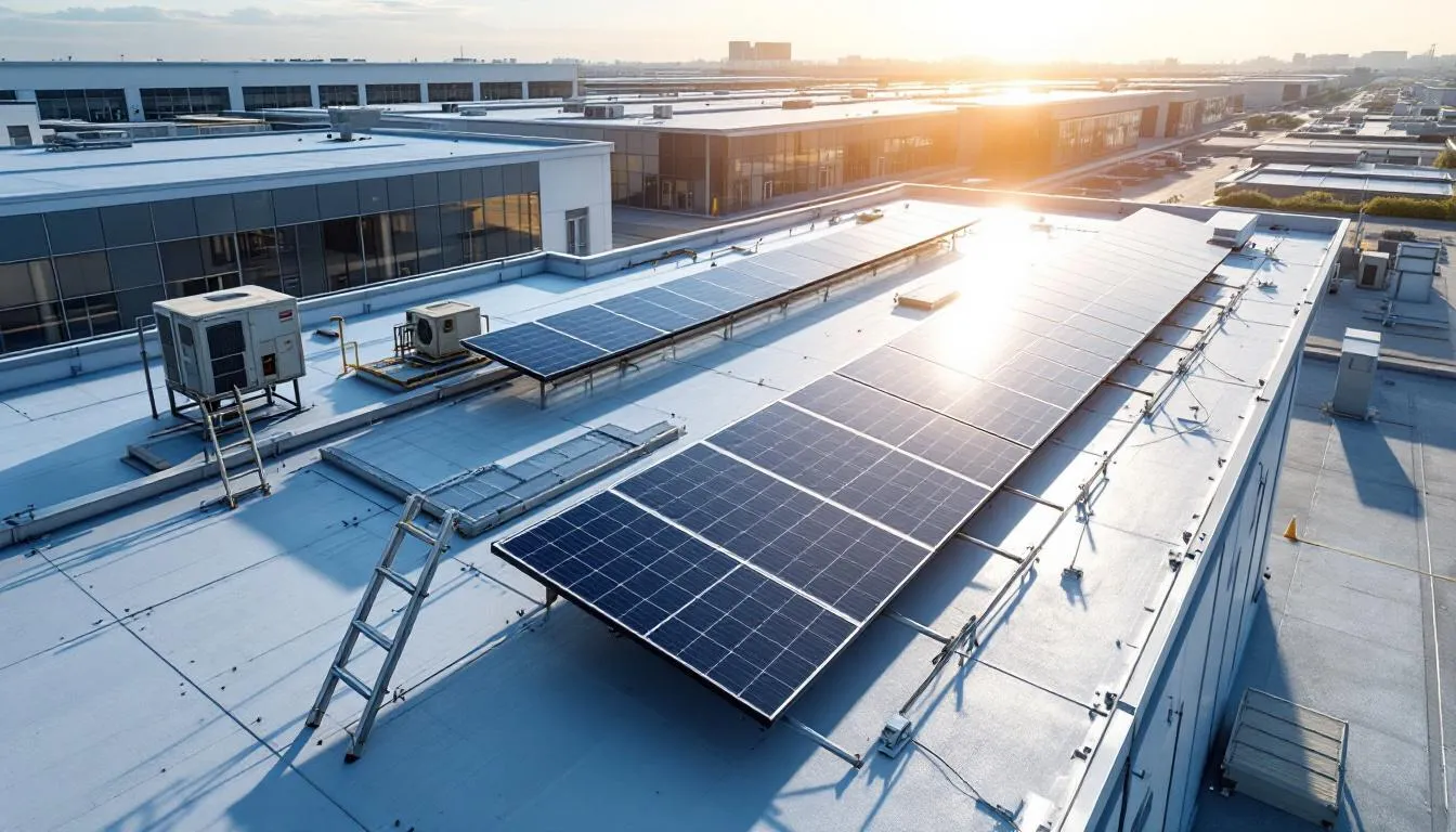 Industrial Flex Space Roofing in Huntsville, AL | Multi-Tenant Low-Slope