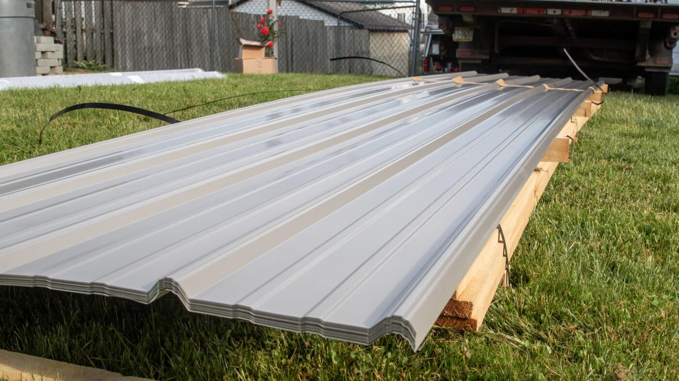 R-Panel Metal Roofing